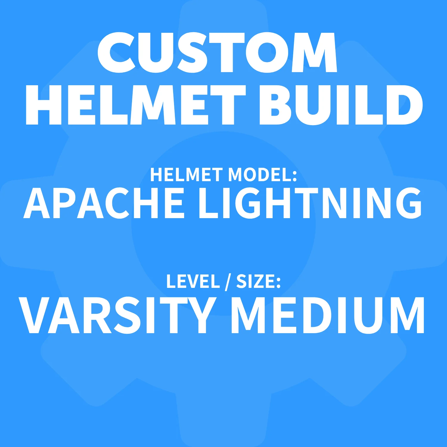 Apache Football Helmet - Image 7