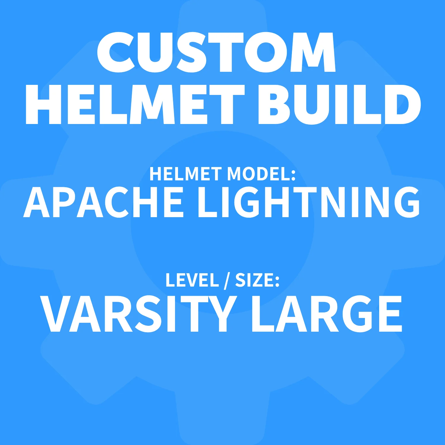 Apache Football Helmet - Image 8