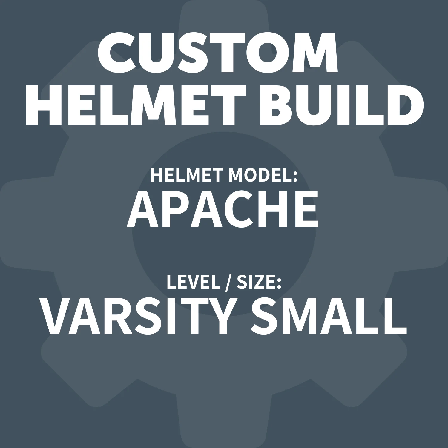 Apache Football Helmet - Image 22