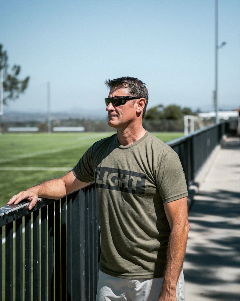 Block It Out Tee (Military Green / Black)