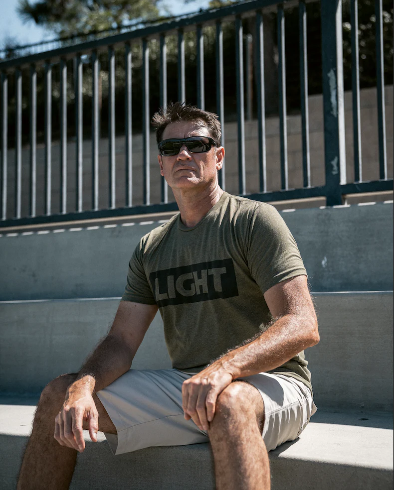 Block It Out Tee (Military Green / Black) - Image 3